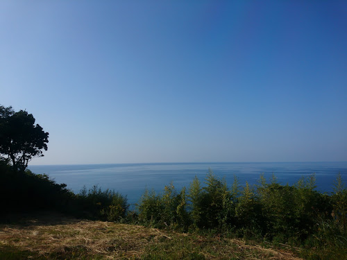 松岡神社から見渡す東シナ海