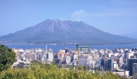【鹿児島市城山】階段（大手口跡）ルートで登る！