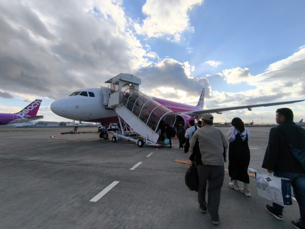 帰路編：大阪から鹿児島へピーチで帰ろう！関西空港の利用ポイントと 