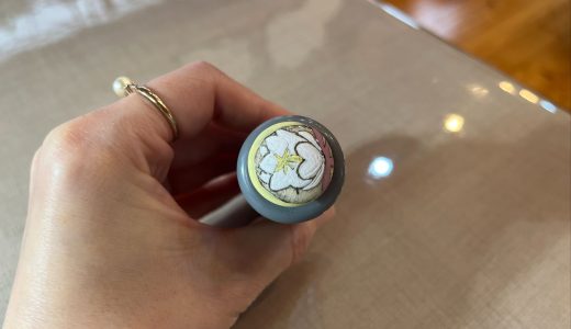 「薩摩ボタン」の絵付け体験に行ってきました
