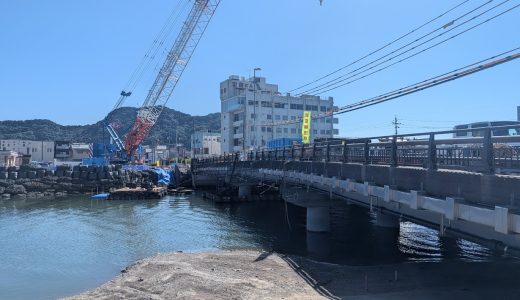 加治木国道10号網掛橋周辺を歩いて